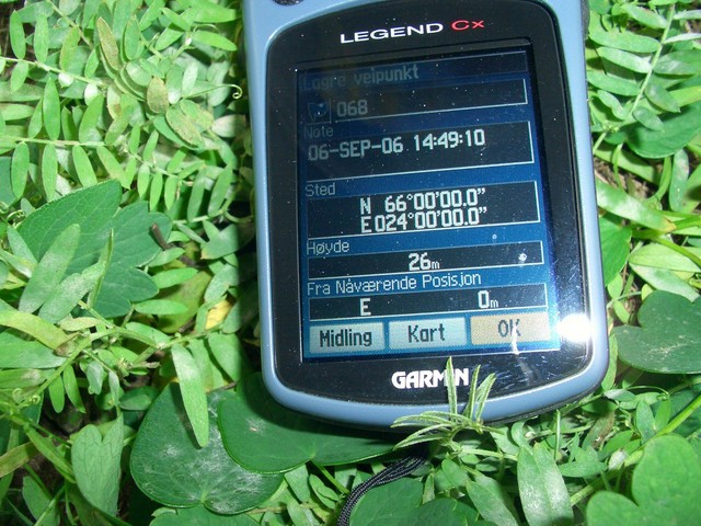 GPS reading