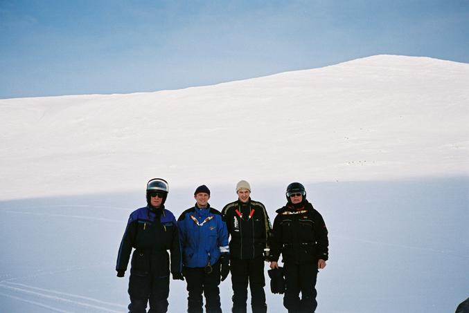 Bernt, David, Magnus and Lars-Gunnar