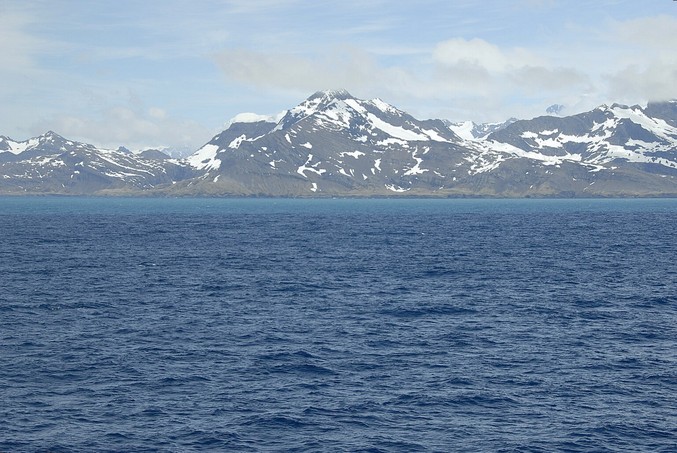 View towards South Georgia, near Possession Bay