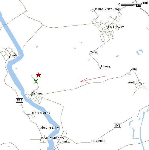 Map of the area / Karte des Zielgebietes