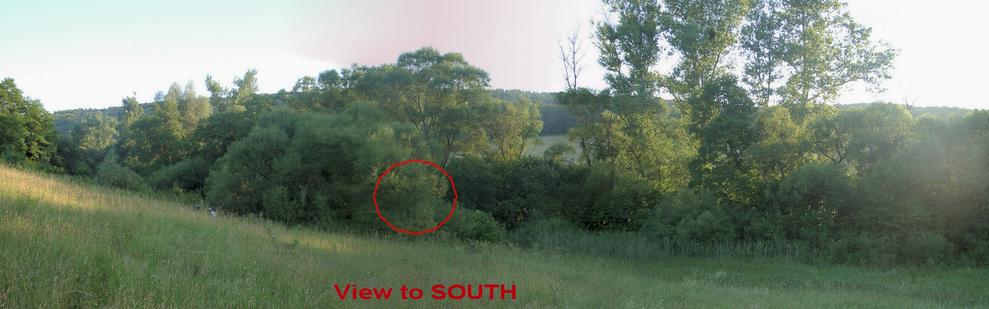 Confluence area seen from the North