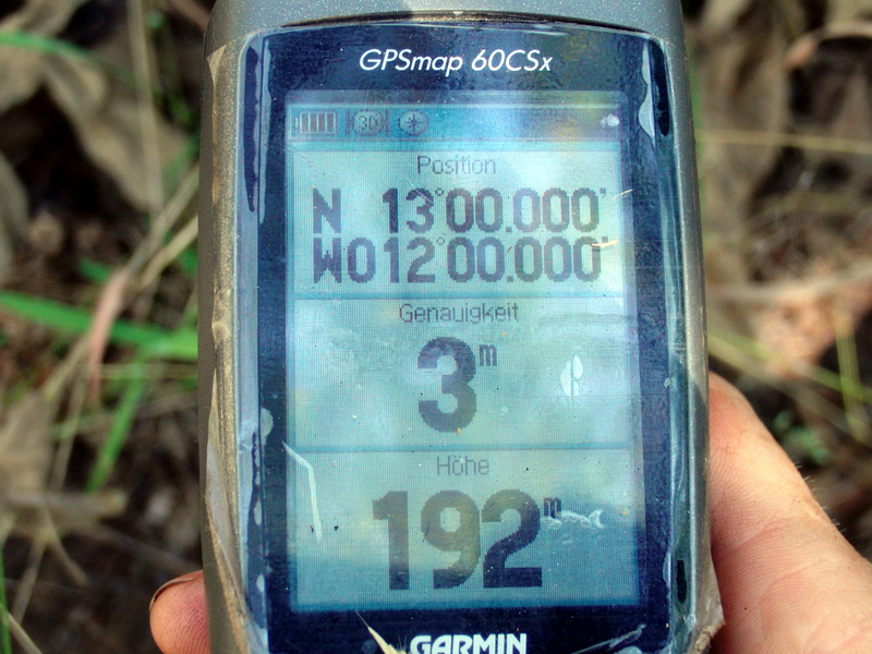 GPS in high grass