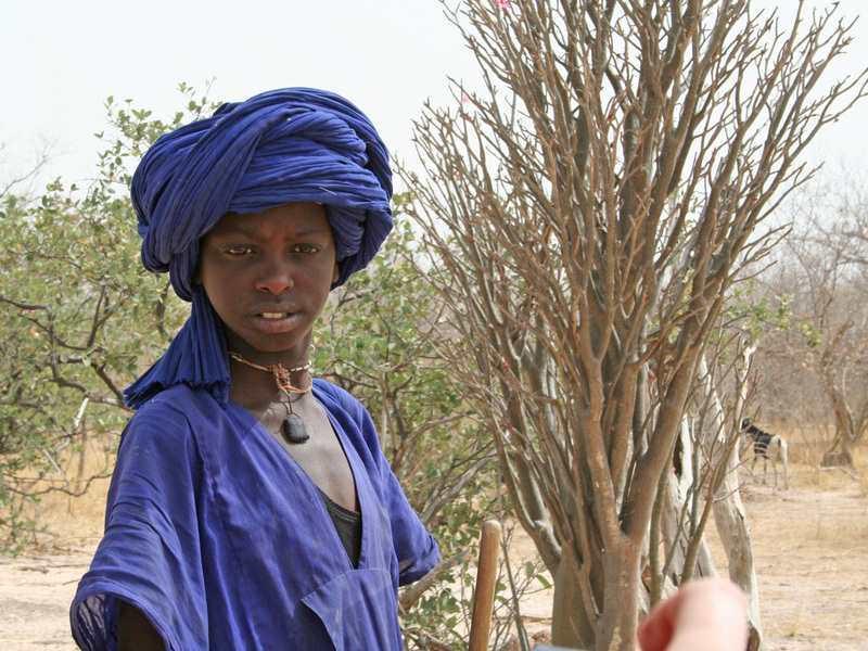 A young Peul herder in the region