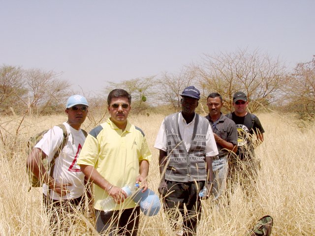 At the Confluence - (left) Lokesh, Jatesh, Joseph, Sean, Damien