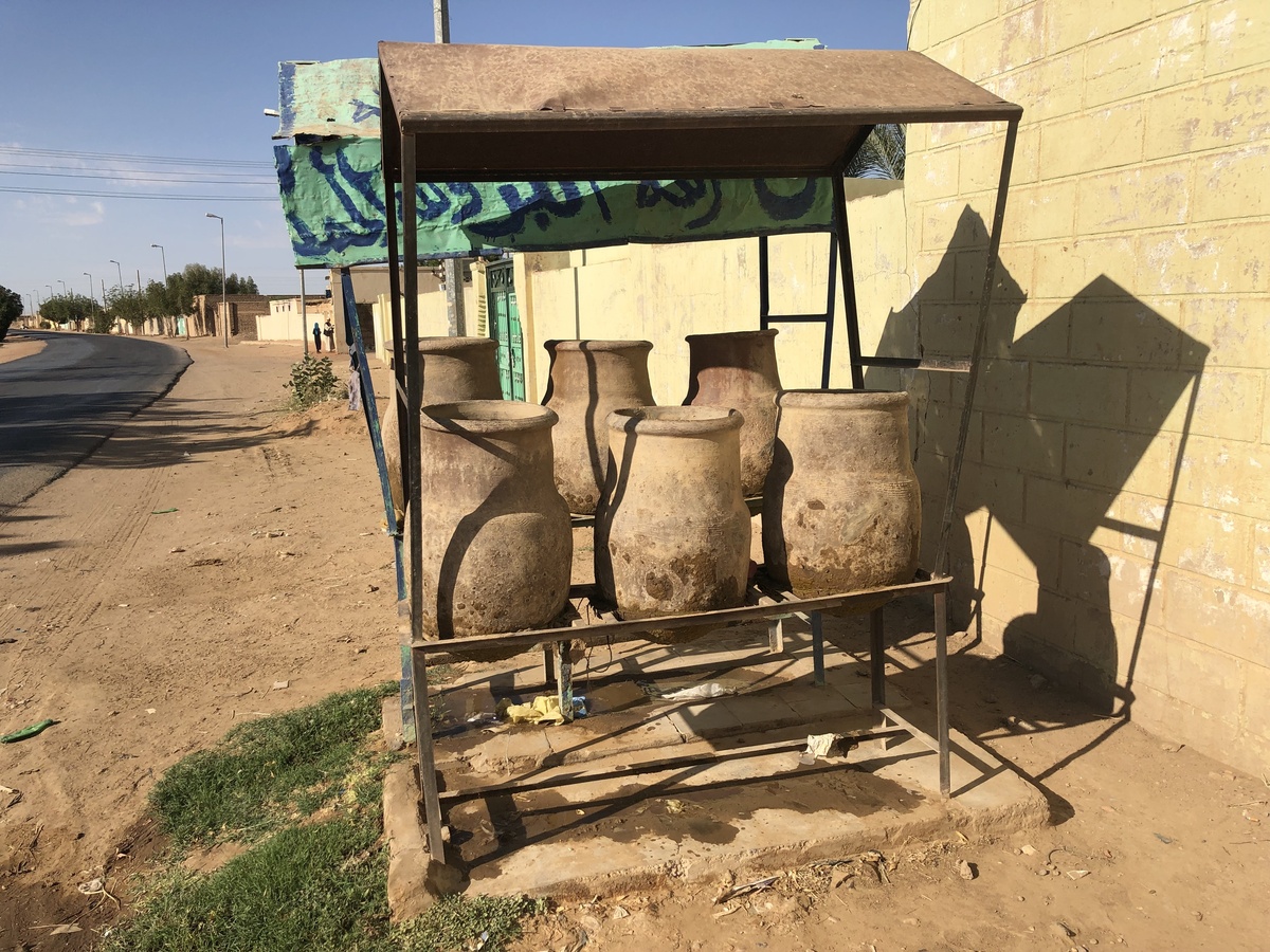 Water jars in Barbar Town