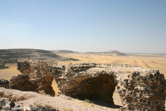 View from the top of Qal`at al-Šumaymis, just 4 km from the Confluence