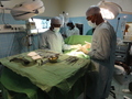 #10: Shotgun wound follow-up operation in the military hospital N'Djamena