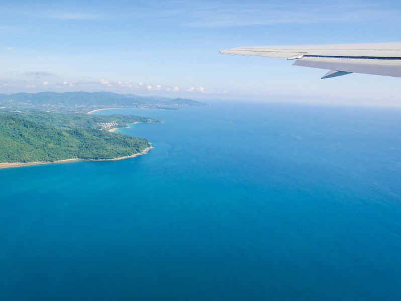 View from Airplane