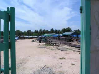 #1: The confluence is now an industrial site, doing steel pipe welding