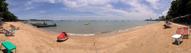 #2: Nearby Pattaya beach panorama