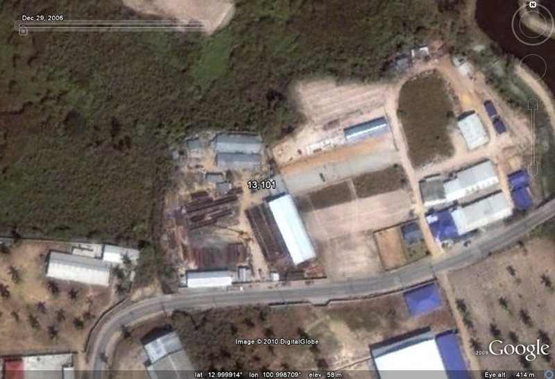 Google Earth imagery, dated 29 December 2006.