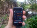 #6: GPS results on the iPhone, we also brought a Garmin eTrex. Next time I will bring my Trimble.
