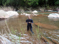 #7: Pierre trying to get a GPS registration near the confluence point