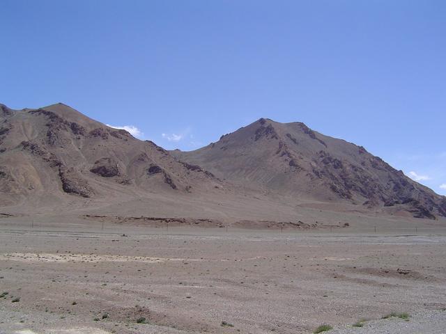 Looking East towards confluence (and China)