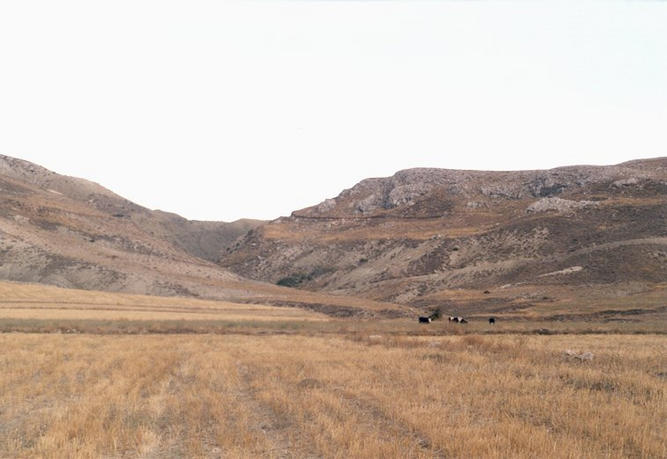 View towards east from Confluence