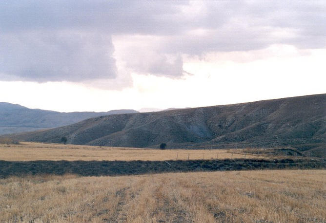 View towards west from Confluence