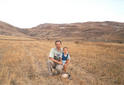 #4: My son and me at the confluence point
