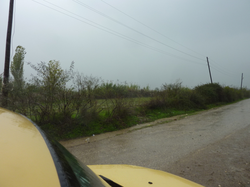 View towards the confluence point from 40 m distance