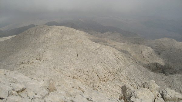 View down on the Confluence from the nearby summit