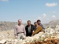 #7: Me and the three men from Çukurbağ (from left: İbrahim, Yüksel, and Bilal) at the spot