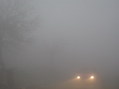 #7: Our car in the fog