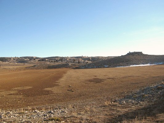 South view from intersection point