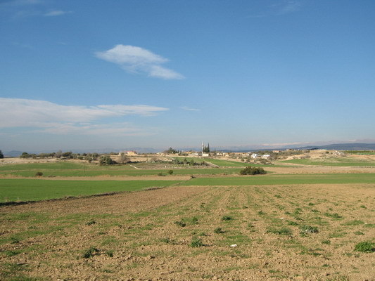 West view from intersection point