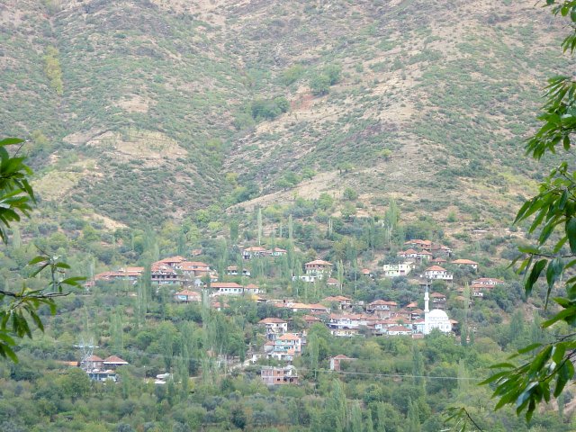 The village of Çayırköy from near the Confluence
