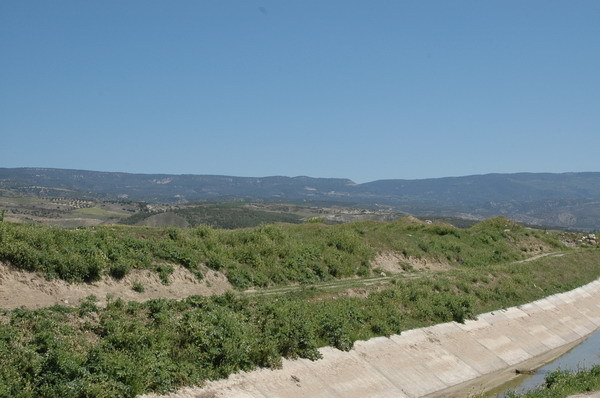 East view from intersection point