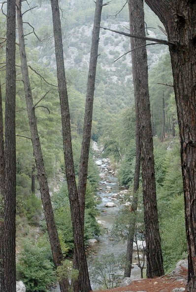 Yazılı Kanyon National Park close to confluence point