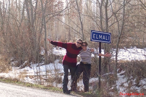 Arriving at Elmalı village