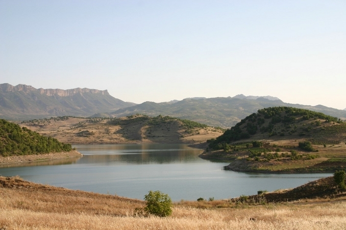 Reservoir scenery in the region of the CP