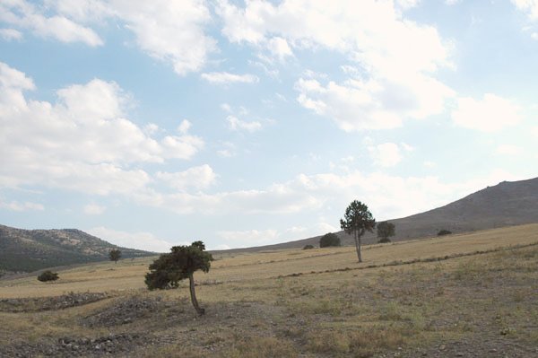 South view from intersection point