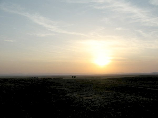 West view from confluence point