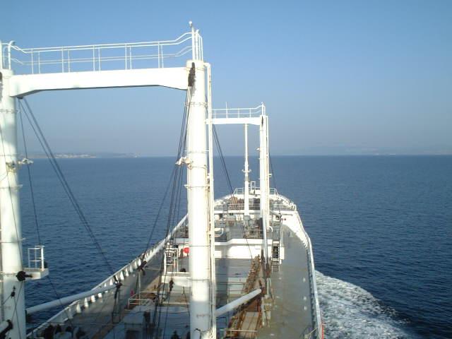 The entrance to the Dardanelles seen from the Confluence