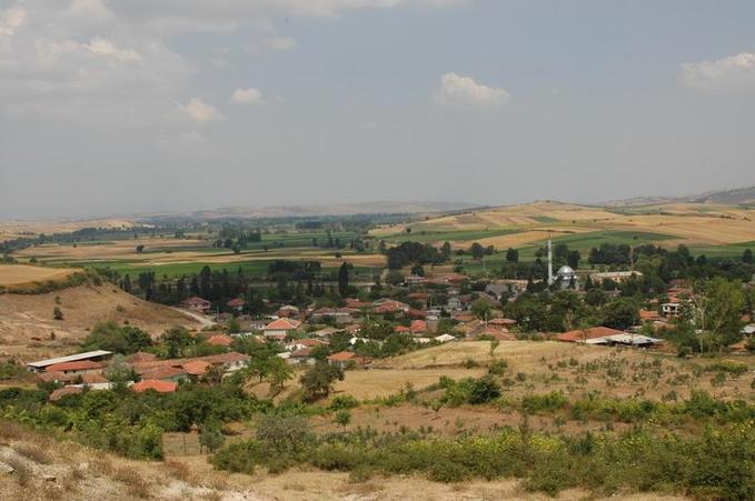 Boğazpınar village near to confluence point