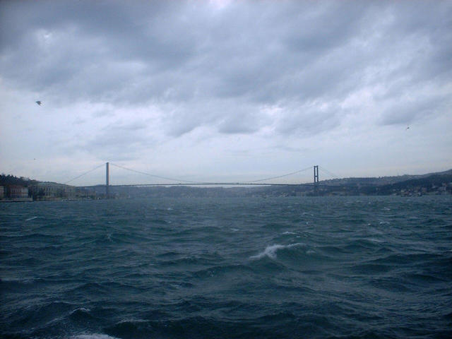 The first Bosphorus bridge