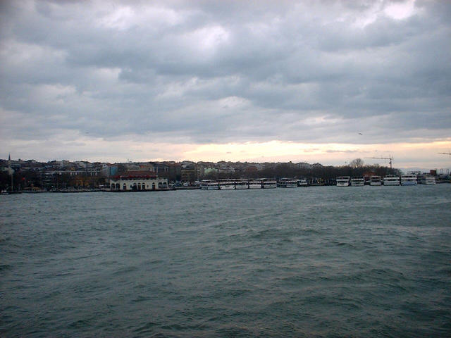The ferry port at Kadıköy
