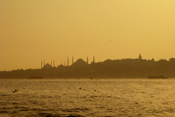 View to Southwest (Old Istanbul) from the Confluence