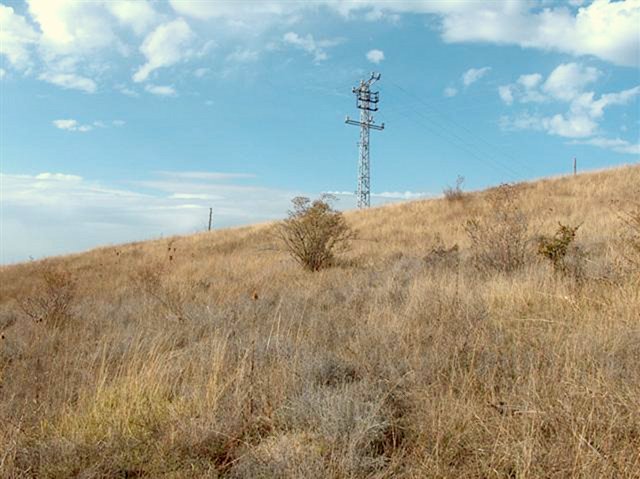 General view of the confluence point