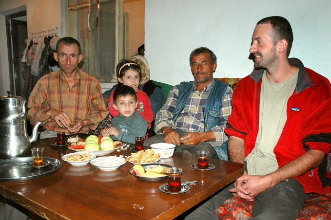 Çay (tea) with Arif and his family