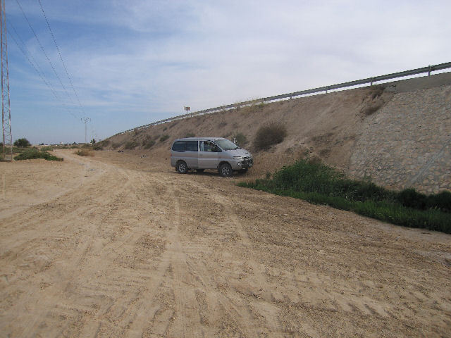 Our first time to reach a confluence point by car