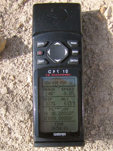 GPS display