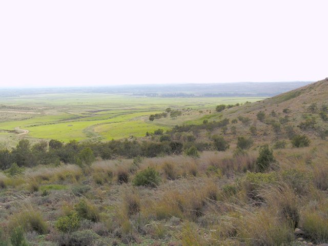 View towards the W of the Confluence