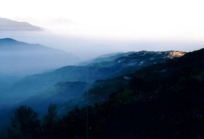 Sunrise north of Chingching