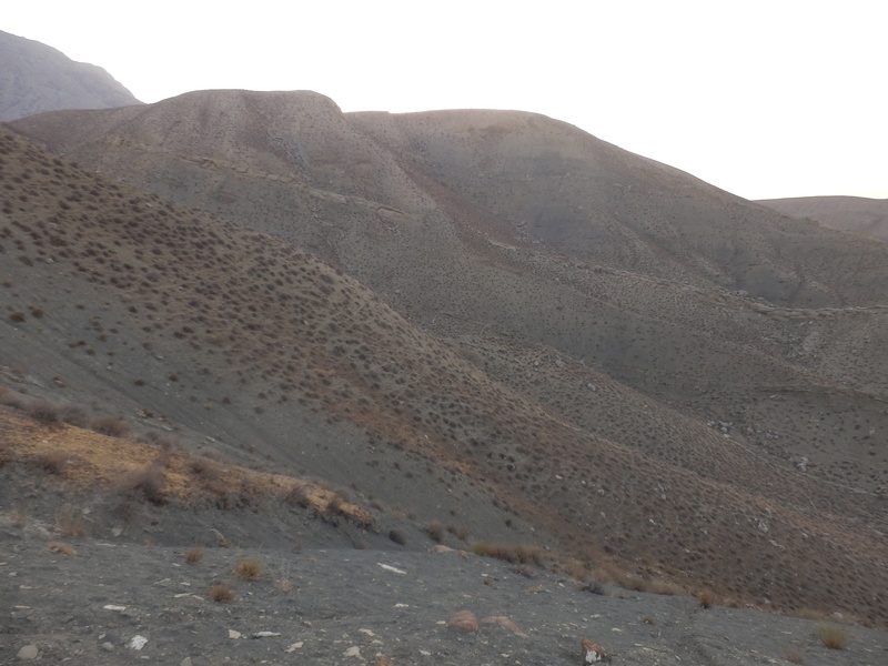 The Confluence from 20 m distance at the ridge