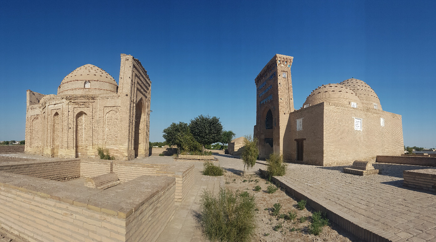 World heritage site at Konye-Urgench: mausoleum complex Kosh