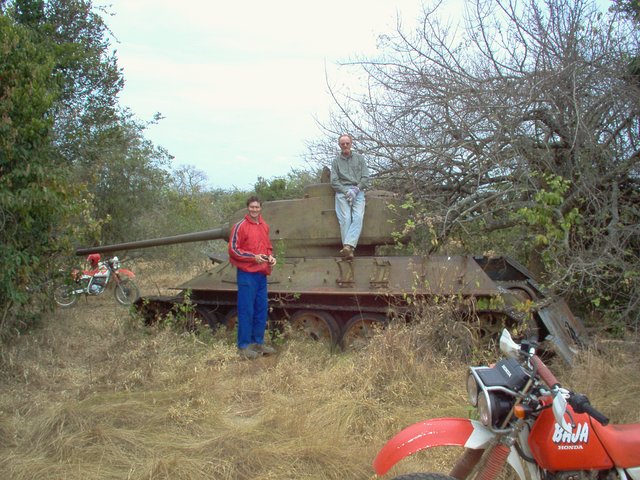 Ivan, Dave and tank