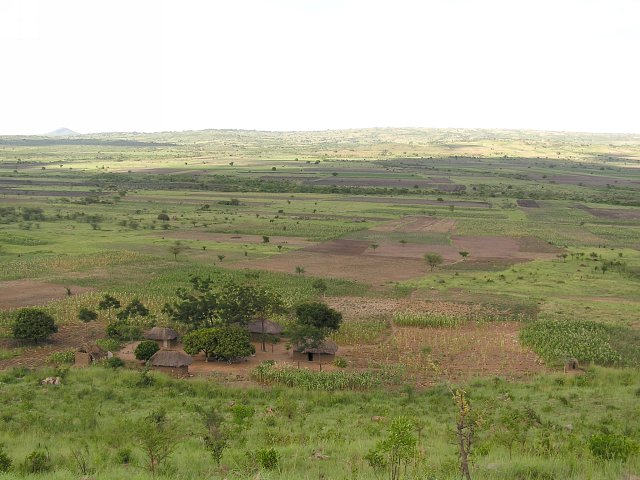 The view east across the valley.