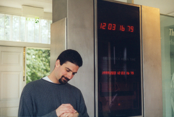 An atomic clock at the observatory